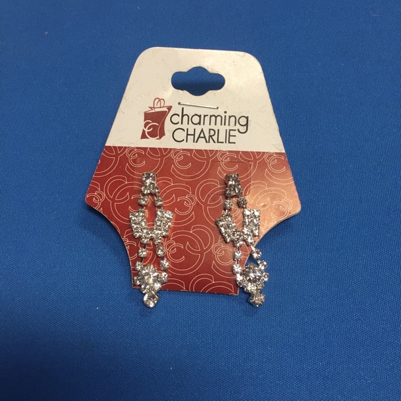 Sparkly earrings - Picture 3 of 4